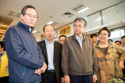 기획재정부차관 군산방문(공설시장,JY중공업)