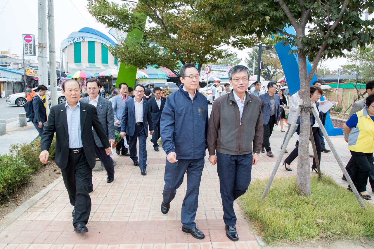 기획재정부차관 군산방문(공설시장,JY중공업)