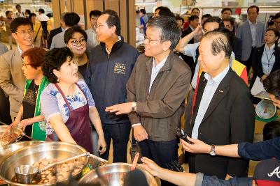 기획재정부차관 군산방문(공설시장,JY중공업)