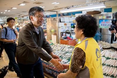 기획재정부차관 군산방문(공설시장,JY중공업)