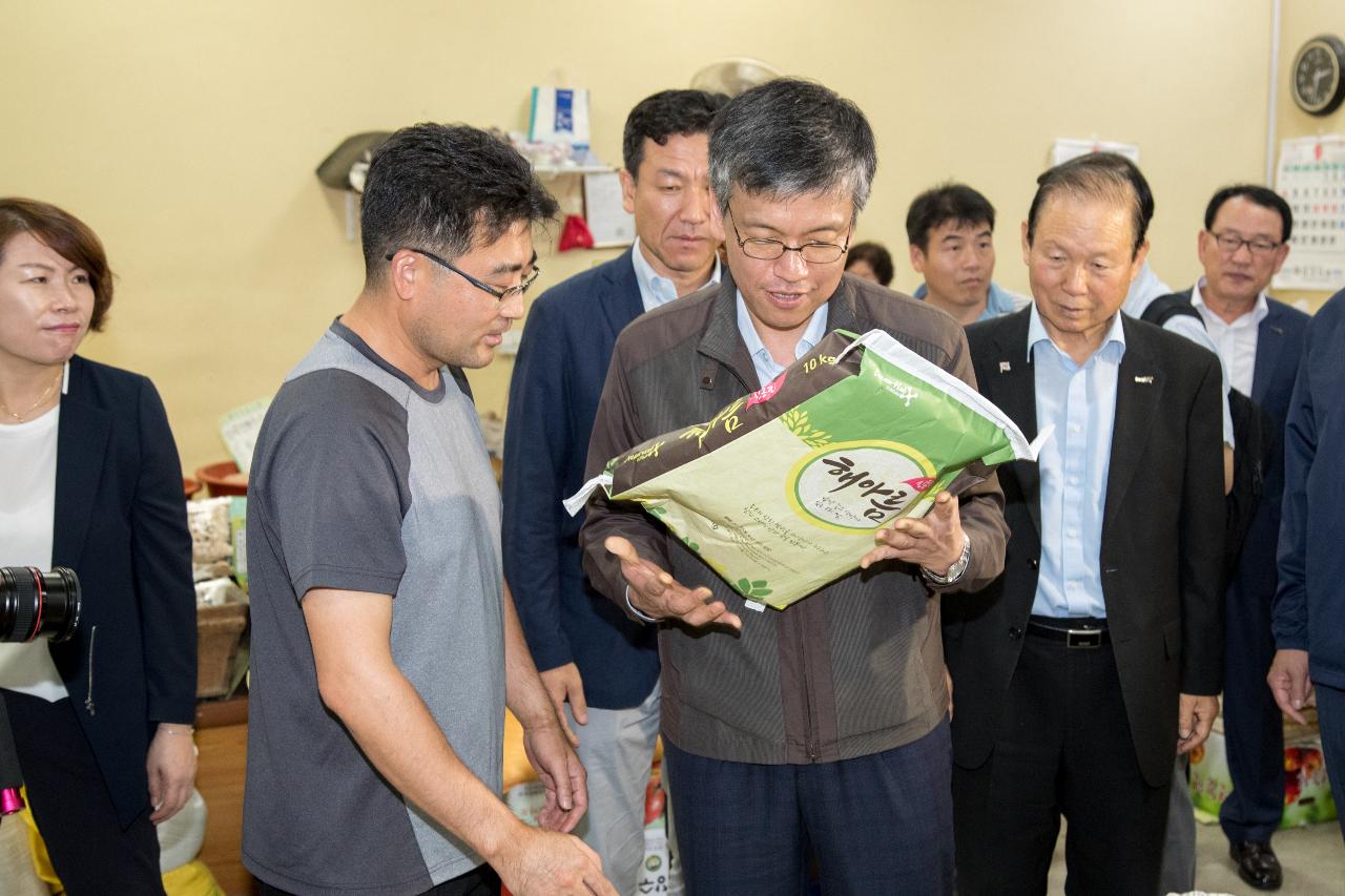 기획재정부차관 군산방문(공설시장,JY중공업)