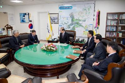 이웃돕기 성품 기탁식(한우협회 군산지부)