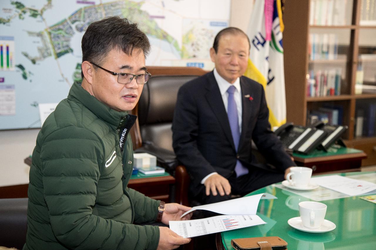 이웃돕기 성품 기탁식(청원한사랑)