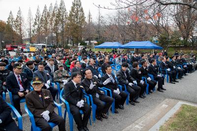 故 문광욱일병 흉상 제막식