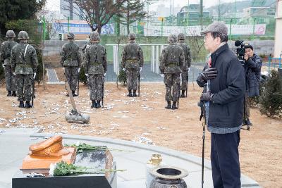 6.25참전 호국영웅 추모비 제막식