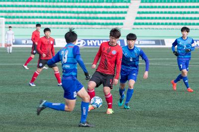 금석배 축구대회 개막식