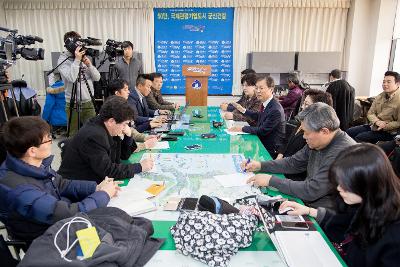 국민의당 천정배 대선후보 방문