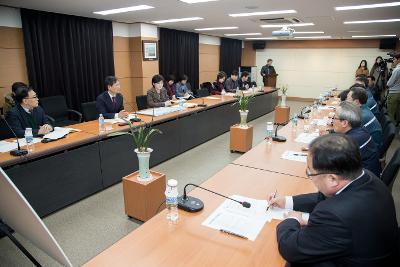 국민의당 천정배 대선후보 군산조선업체와 간담회