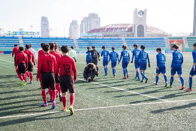 금석배 축구대회 개막식