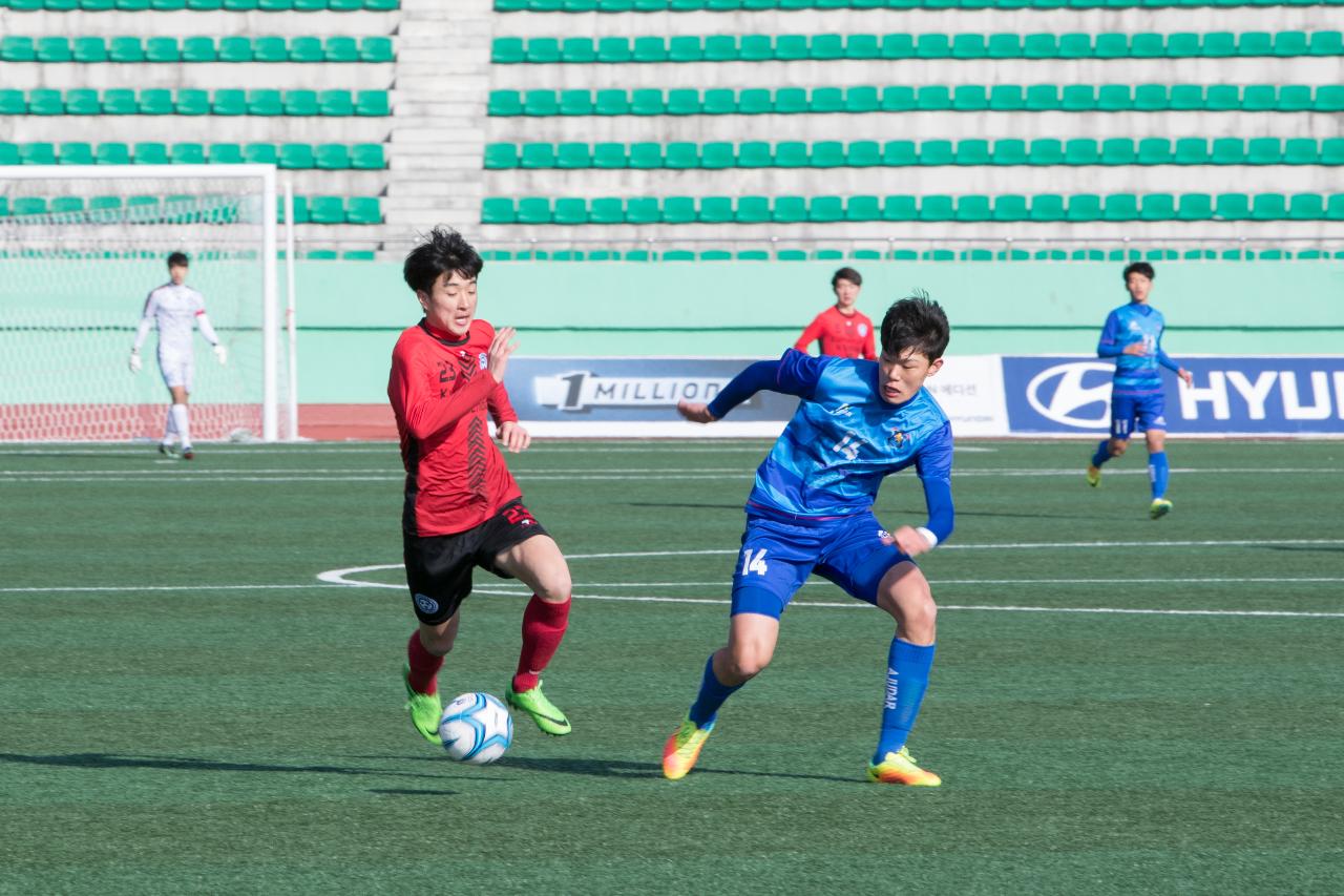 금석배 축구대회 개막식