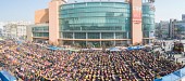 군산조선소 존치 범 도민 결의대회(롯데마트 앞)