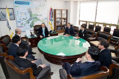 장학금 기탁식(GADF 군산항면세점)