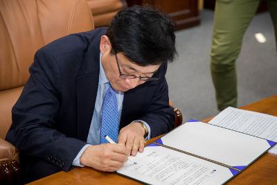 군산시 통계컨설팅 추진 업무협약식