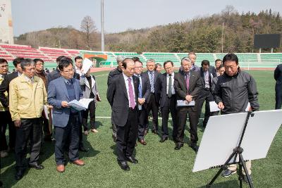 군산새만금국제마라톤대회 현장보고회