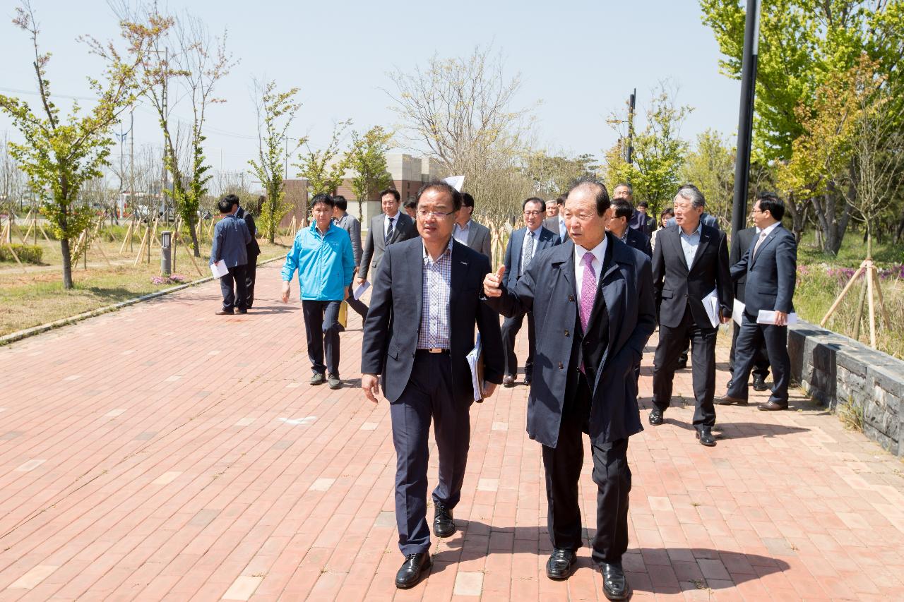 현장간부회의(비응항 일원)