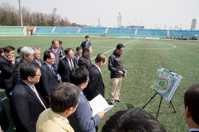 군산새만금국제마라톤대회 현장보고회