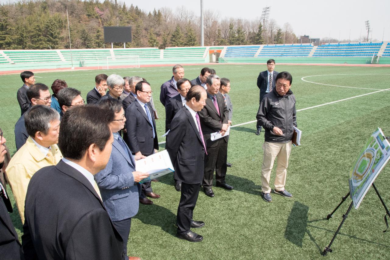 군산새만금국제마라톤대회 현장보고회