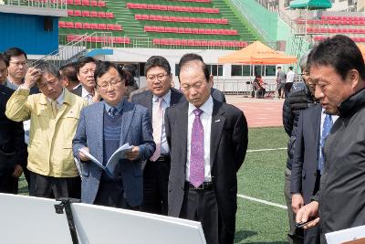 군산새만금국제마라톤대회 현장보고회