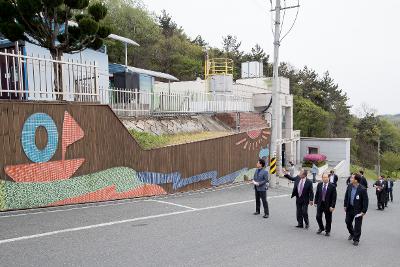 현장방문(꽁당보리축제장,플라즈마연구원,임피승화원)