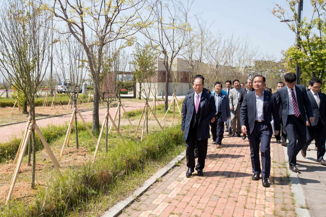 현장간부회의(비응항 일원)