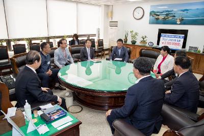 벚꽃길 먹거리장터 수익금 기탁식