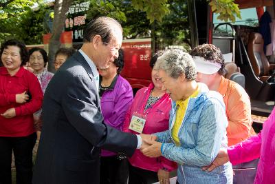 군산시늘푸른학교 현장체험학습 격려