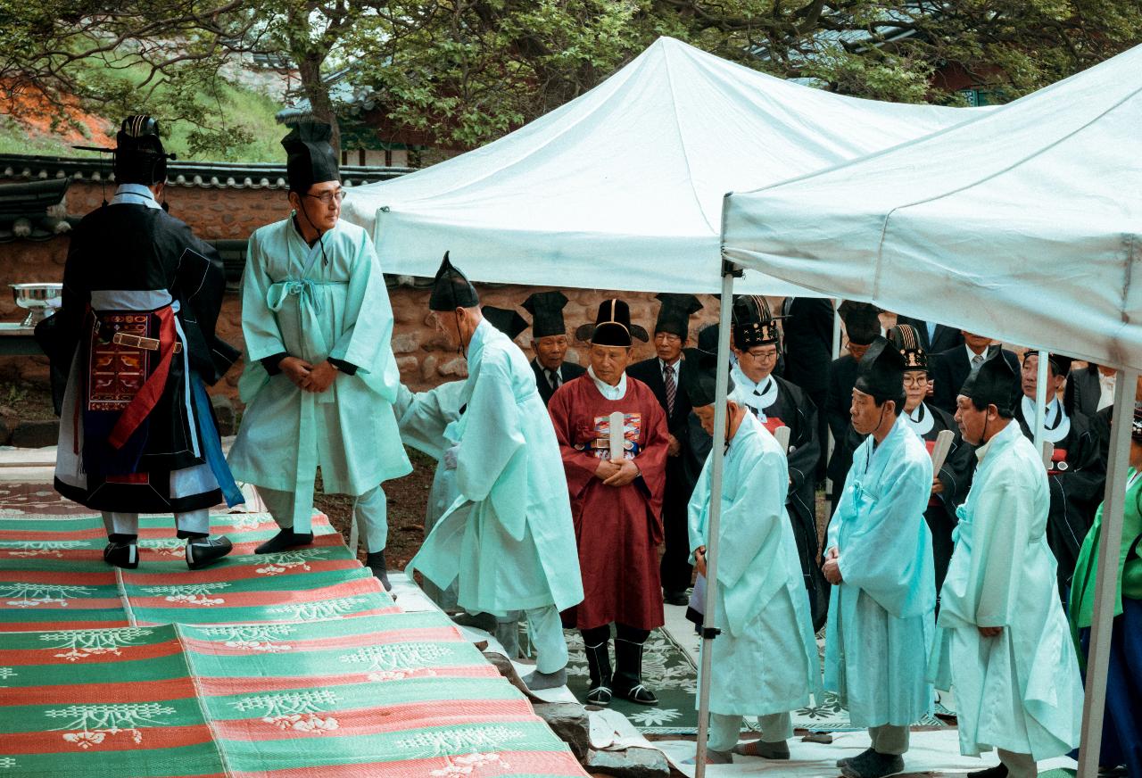 옥구향교 석전대제 봉행