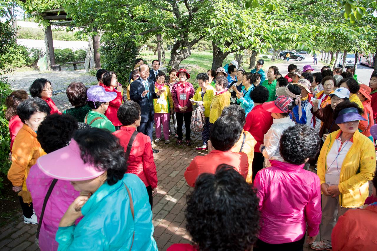 군산시늘푸른학교 현장체험학습 격려