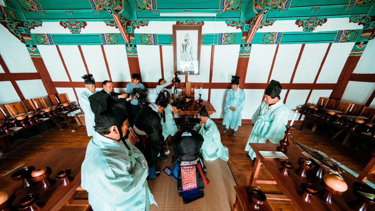 옥구향교 석전대제 봉행