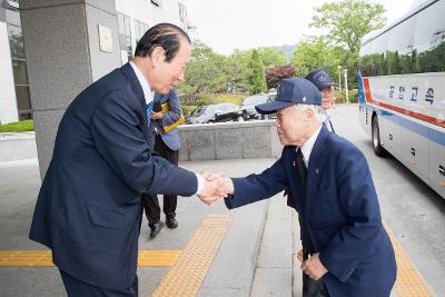 갑종장교 전우회 군산방문