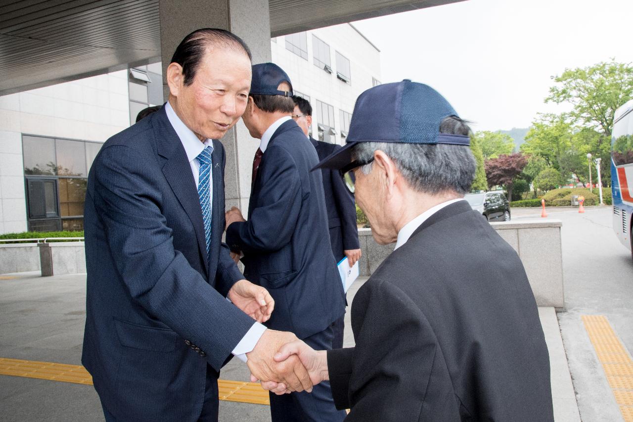 갑종장교 전우회 군산방문