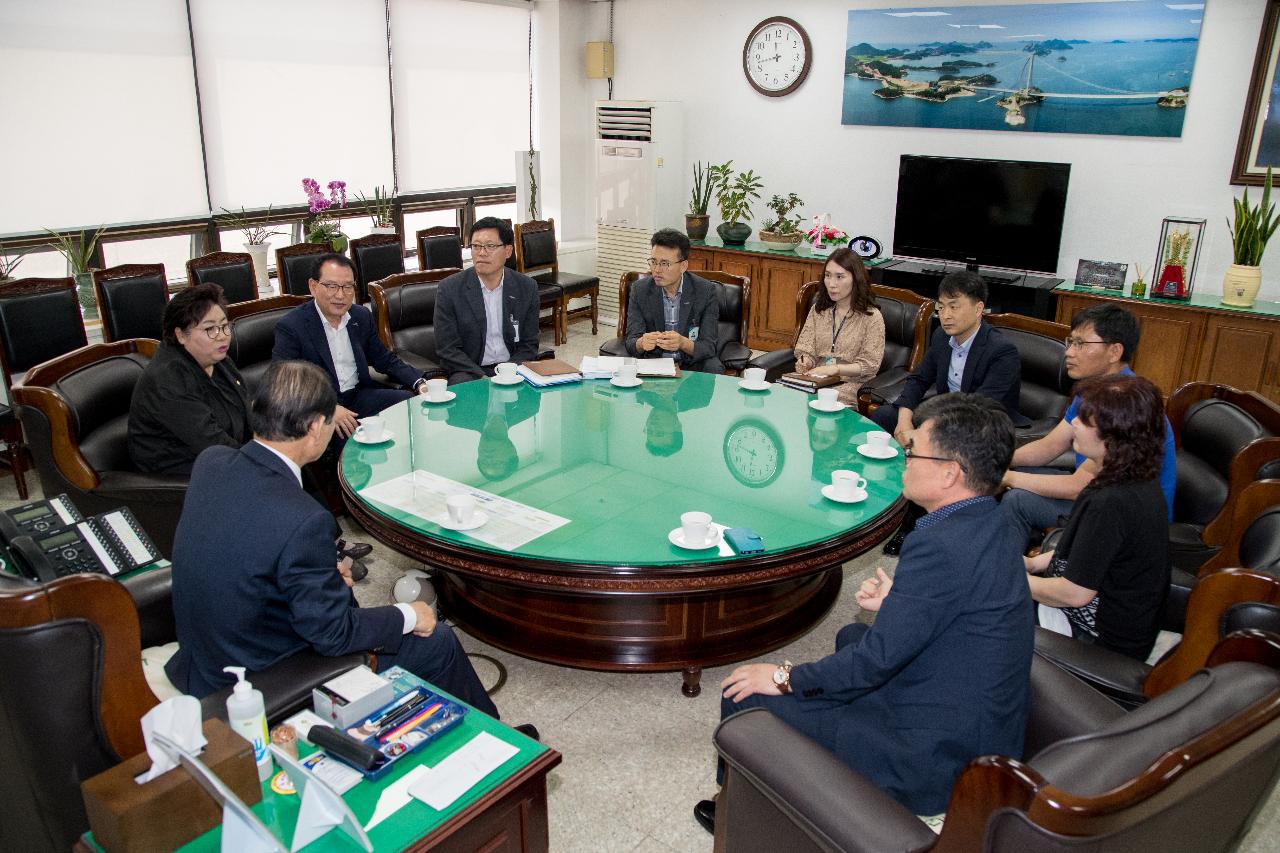 군산시 시정발전 노사정 간담회