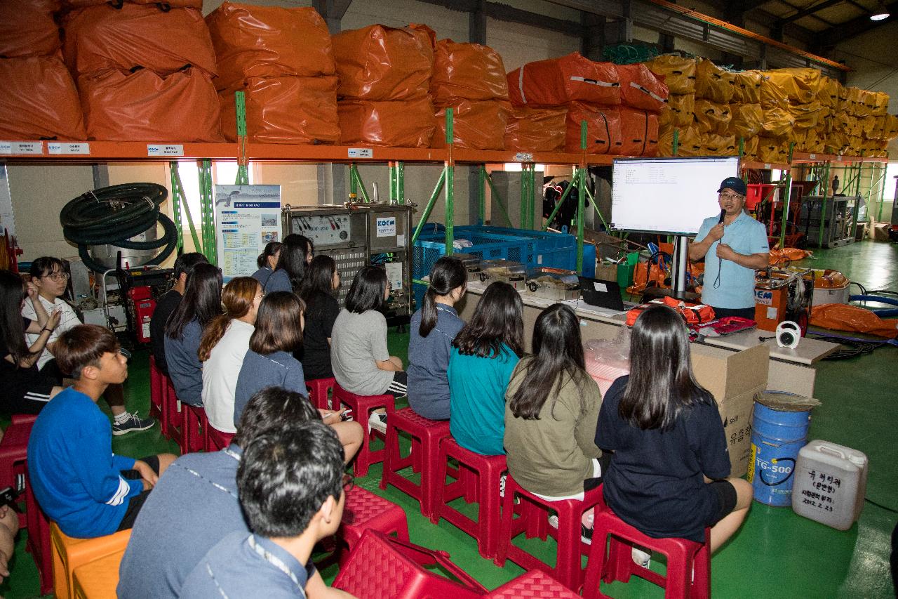 군산시 항만체험교실(회현중)