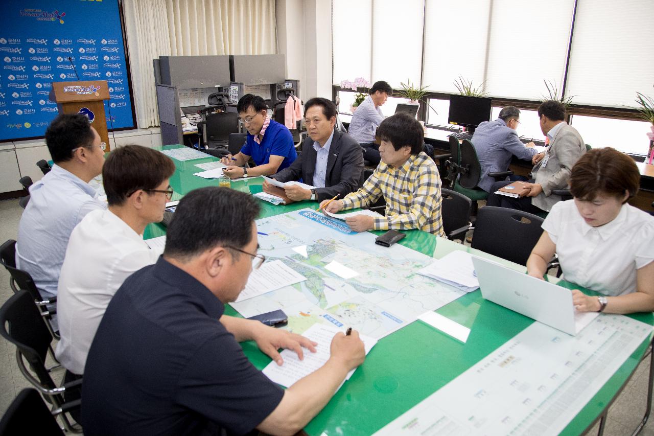 군산조선소 관련 경제항만국 브리핑