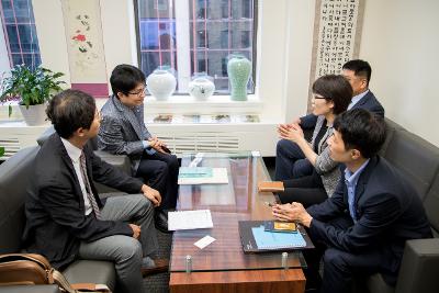 한국관광공사 토론토지사장 면담(캐나다)