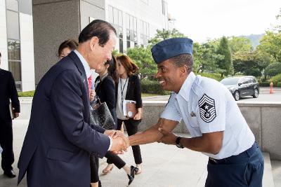 미공군 제8전투비행단 시정설명회