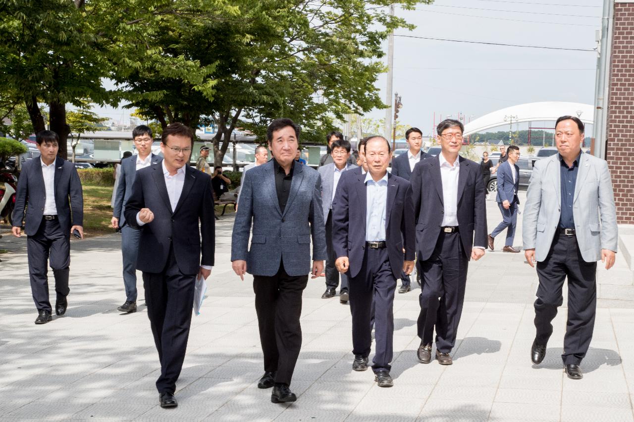 이낙연 국무총리 군산시 문화재 방문