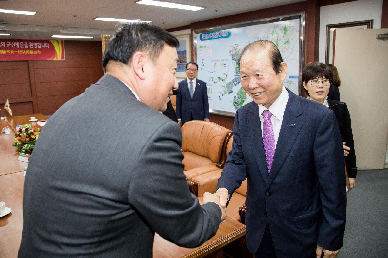 중국 선양시 부비서장 방문