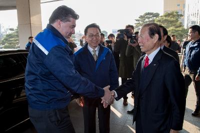 한국지엠 카허카젬 사장 방문