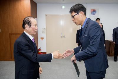 사령교부(평창올림픽 파견)