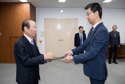 사령교부(평창올림픽 파견)