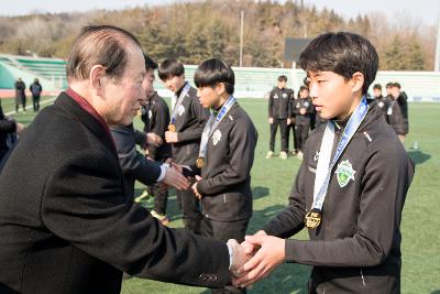 금석배 중등부 결승전 시상식