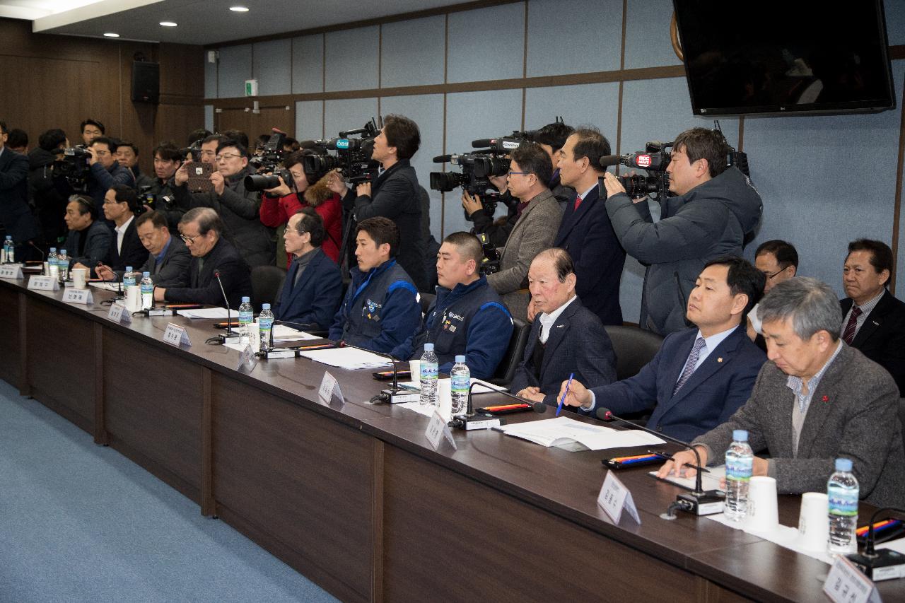 한국지엠 군산공장 관련 국무총리 군산방문 간담회