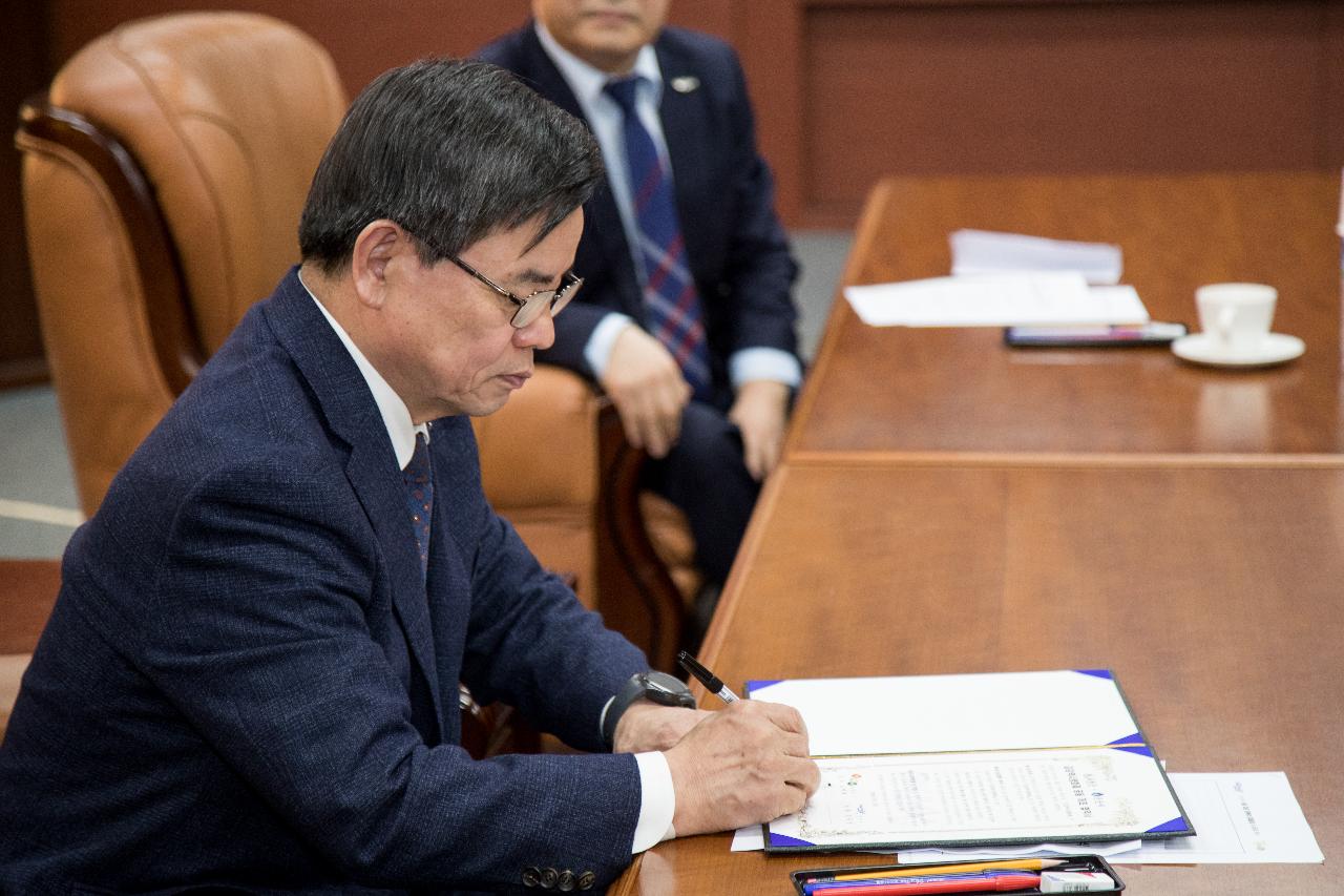 제1회 금강역사영화제 군산시-서천군 협약식