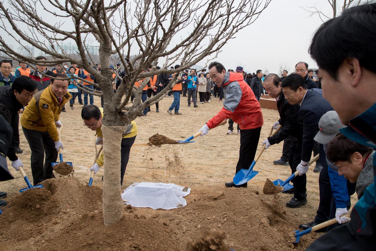 제73회 식목일 나무심기 행사