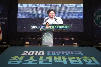 2018 대한민국청소년박람회 개막식