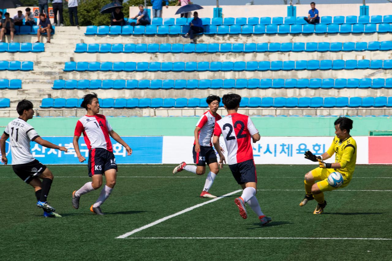 금석배 전국고교축구대회 시상식