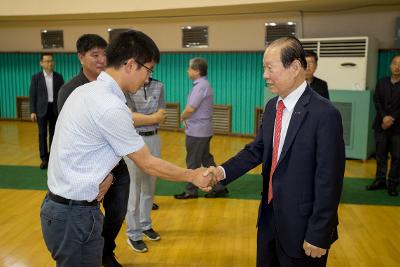 부서 격려 방문(체육진흥과)