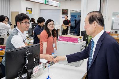 부서 격려 방문(차량등록사업소,근대역사박물관)