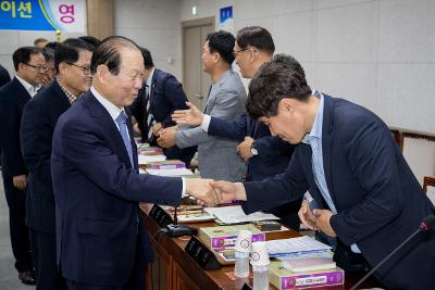 제8대 군산시의회 의원 당선자 간담회